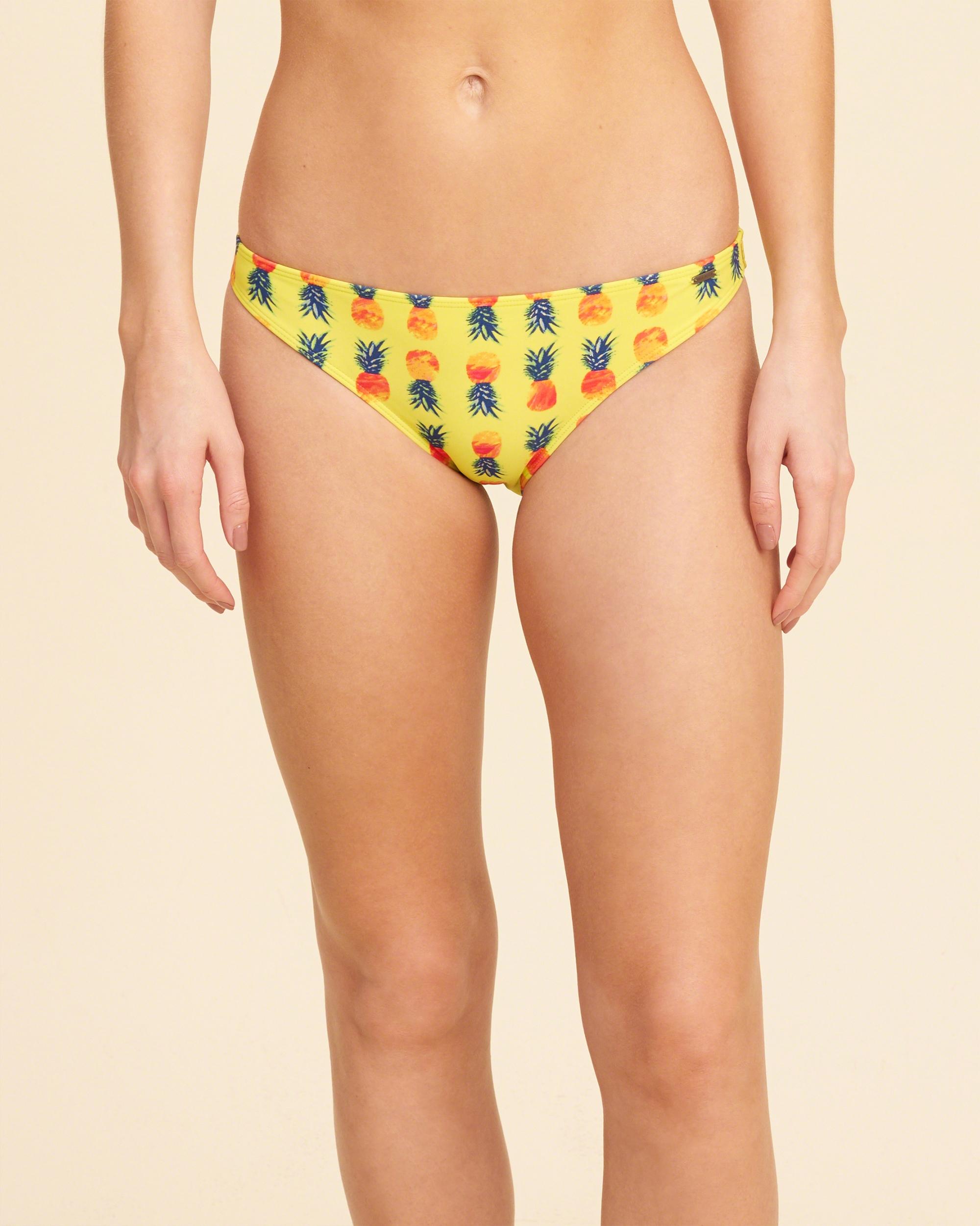Lyst Hollister Bikini Bottom in Yellow